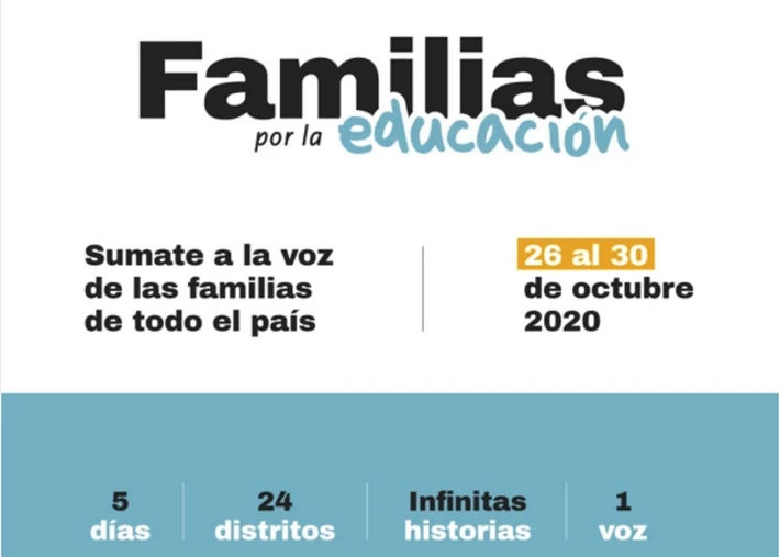 Familias de todo el país se reúnen de forma virtual para proponer respuestas educativas ante la pandemia