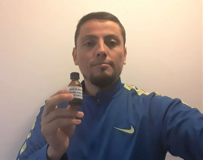 Rubén Miranda, se está tratando con Ibuprofeno inhalado y cuenta su experiencia