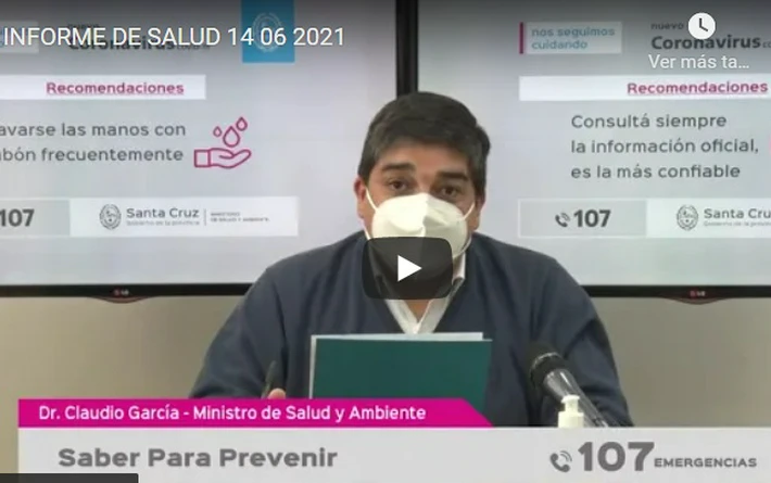 Ministro García: "102 mil personas fueron vacunadas y 29 mil recibieron las dos dosis"