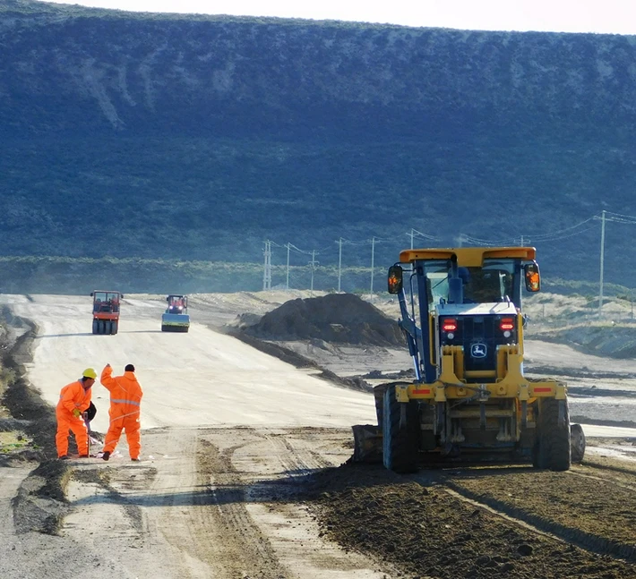 Paran la obra de la autovía en el tramo Comodoro - Rada Tilly por los vaivenes de la economía