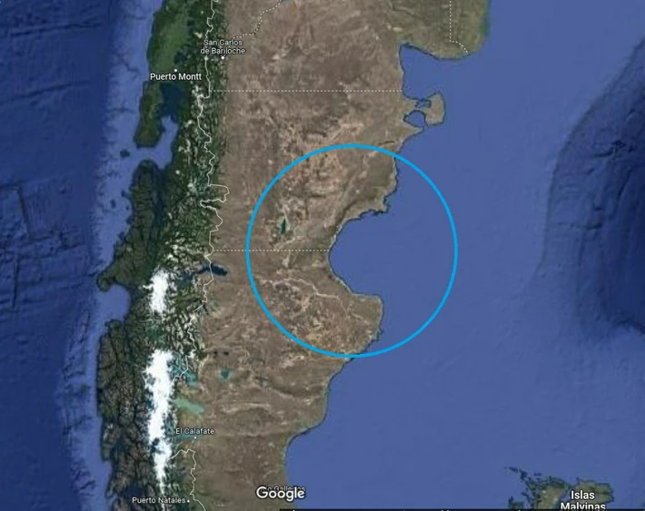 Avioneta desaparecida: detectaron la señal de un celular,  geolocalizada cerca de la costa de Comodoro Rivadavia