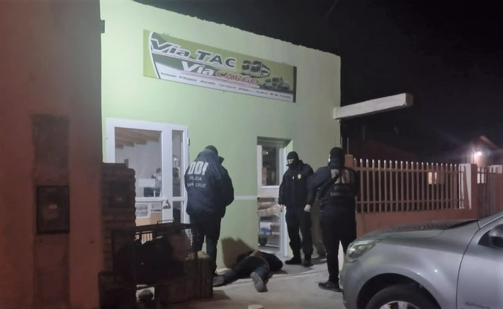 La Policía de Santa Cruz incautó droga valuada en más de 5 millones de pesos