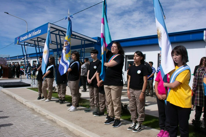 Inauguraron la Escuela del Viento en Río Gallegos: "estamos recuperando la cultura del trabajo